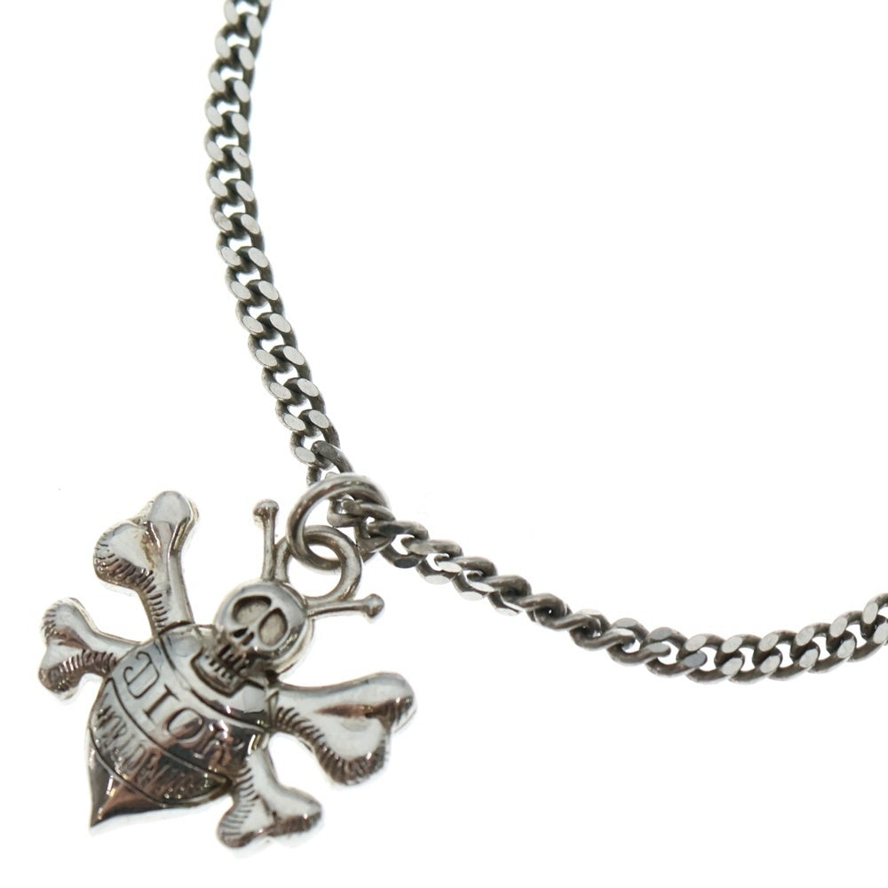 Christian Dior(クリスチャンディオール) 20AW ×SHAWNSTUSSY BEE NECKLACE ×ショーンステューシー 蜂 シルバー ネックレス