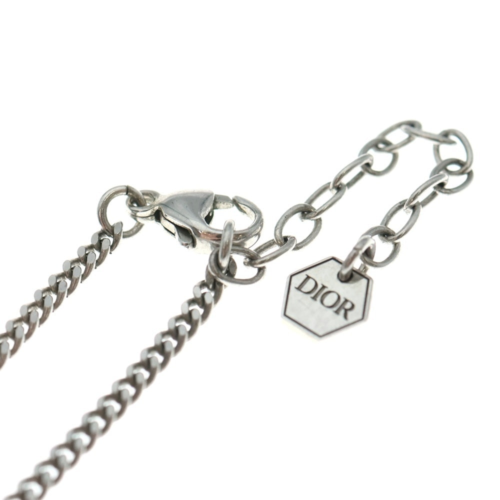 Christian Dior(クリスチャンディオール) 20AW ×SHAWNSTUSSY BEE NECKLACE ×ショーンステューシー 蜂 シルバー ネックレス