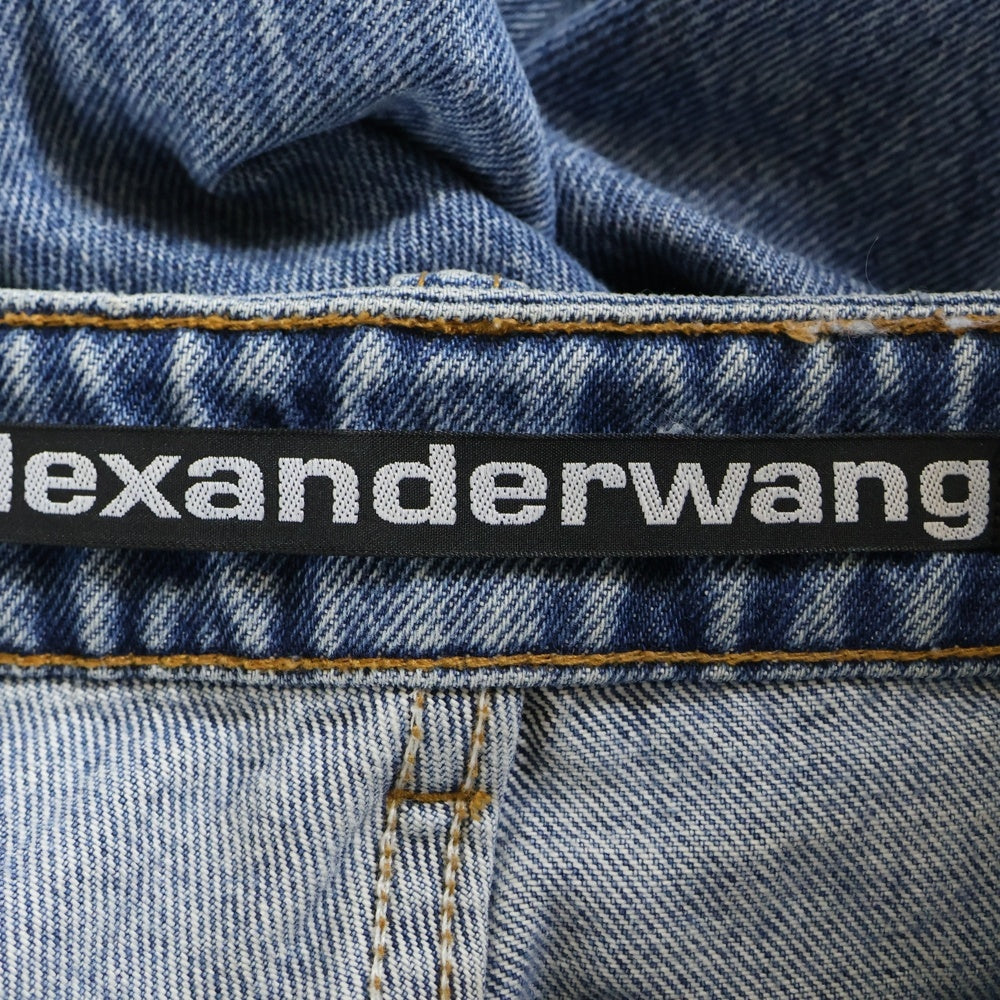 ALEXANDER WANG(アレキサンダーワン) Vintage Light Indigo Denim 4DC2234548 ヴィンテージ デニムパンツ インディゴ レディース