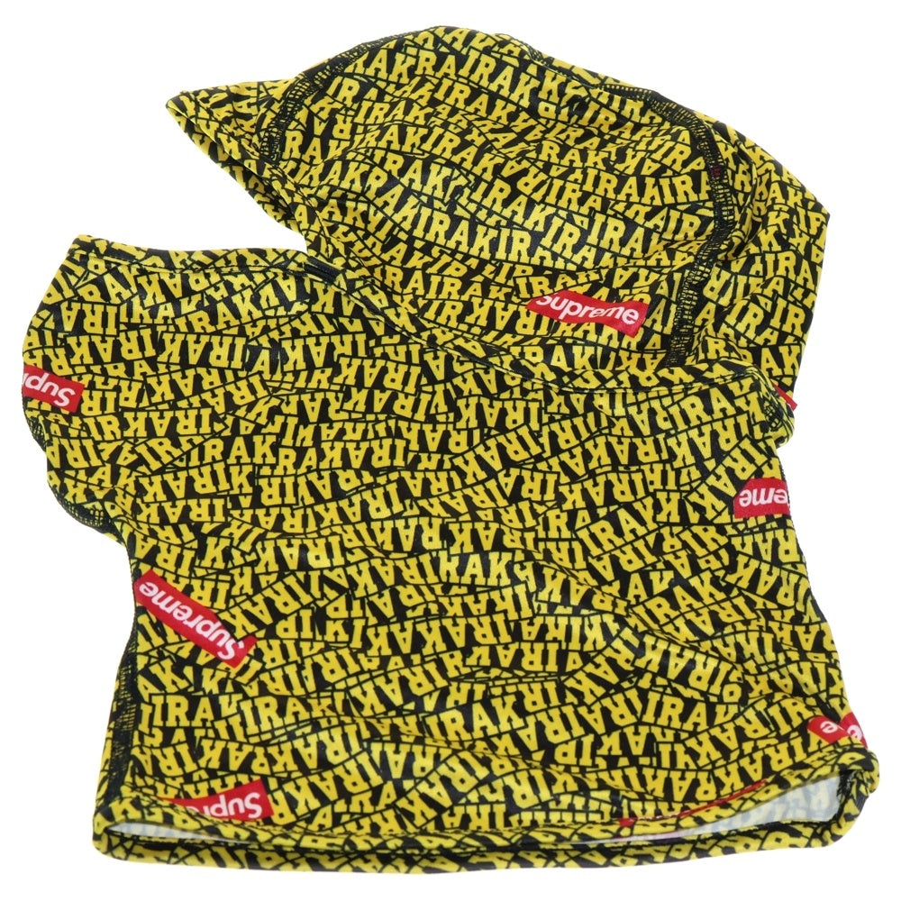 SUPREME(シュプリーム) 22AW IRAK LIGHTWEIGHT BALACLAVA イラク ライトウェイト バラクラバ イエロー