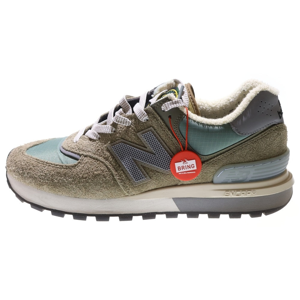 New Balance(ニューバランス) × Stone Island U574LGST 574 Legacy Green ストーンアイランド レガシー ローカット スニーカー グリーン