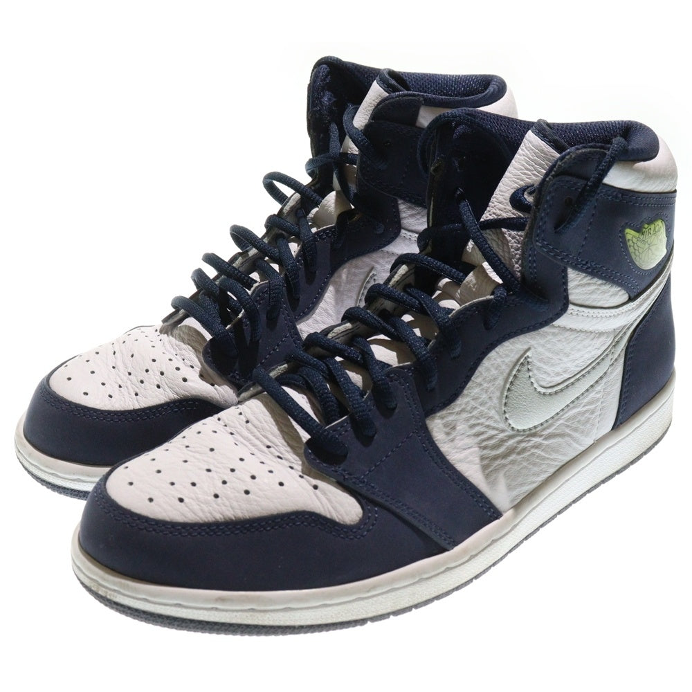 NIKE ナイキ AIR JORDAN 1 HIGH OG CO.JP MIDNIGHT NAVY 2020 DB5877-100 エアジョーダン1ハイオージー ハイカットスニーカー NIKE(ナイキ) AIR JORDAN 1 HIGH OG CO.JP MIDNIGHT NAVY 2020 DB5877