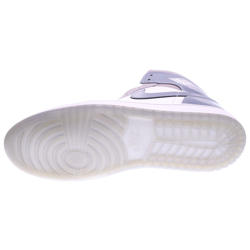 NIKE(ナイキ) AIR JORDAN 1 MID SE Cool Grey HF3216-100 エアジョーダン 1 ミッドカットスニーカー グレー US11/29.0cm