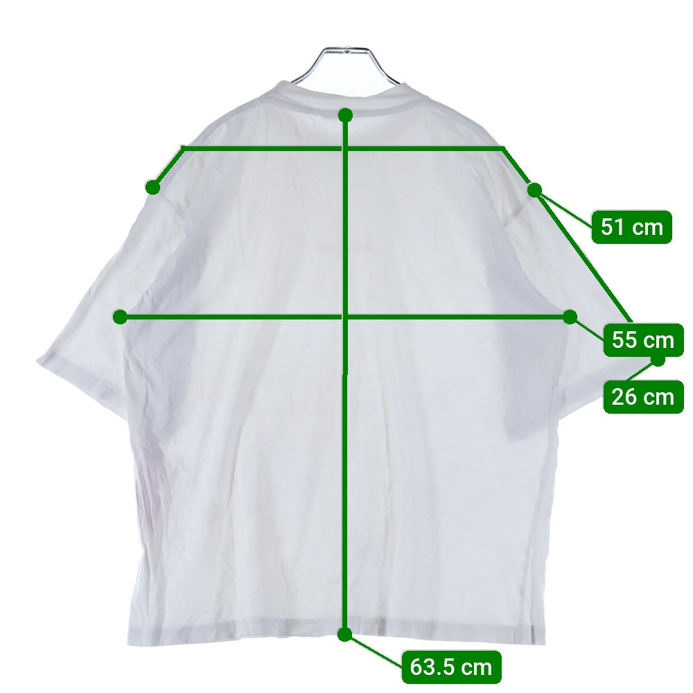 MARNI(マルニ) 24SS ロゴプリント半袖カットソー ホワイト HUMU0223UD