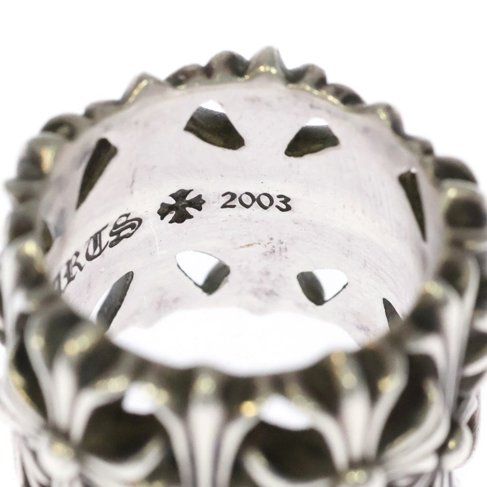 CHROME HEARTS(クロムハーツ) CEMETERY セメタリー クロスリング シルバー BCA339