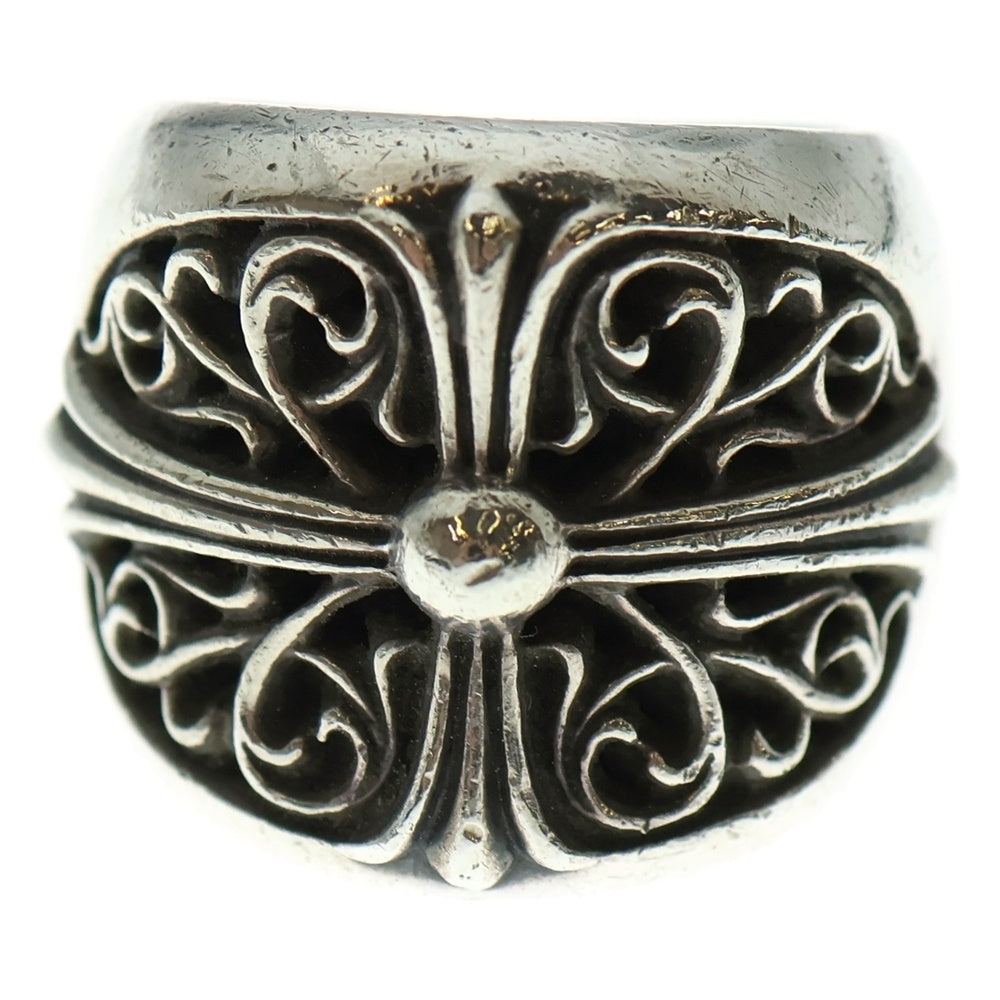 CHROME HEARTS(クロムハーツ) CLASSIC OVAL クラシックオーバルクロス リング シルバー BCA340
