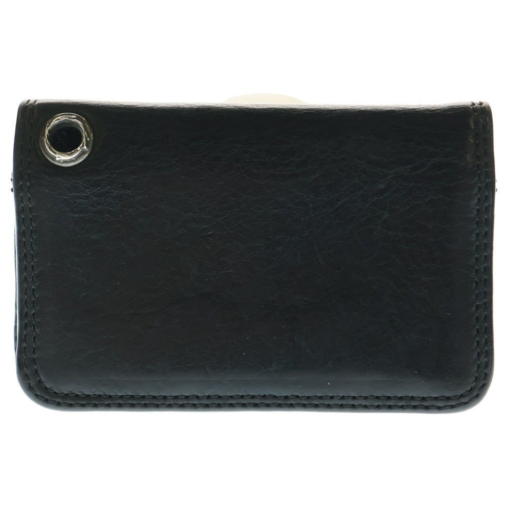 CHROME HEARTS(クロムハーツ) CARD CASE グロメット付きレザーカードケース
