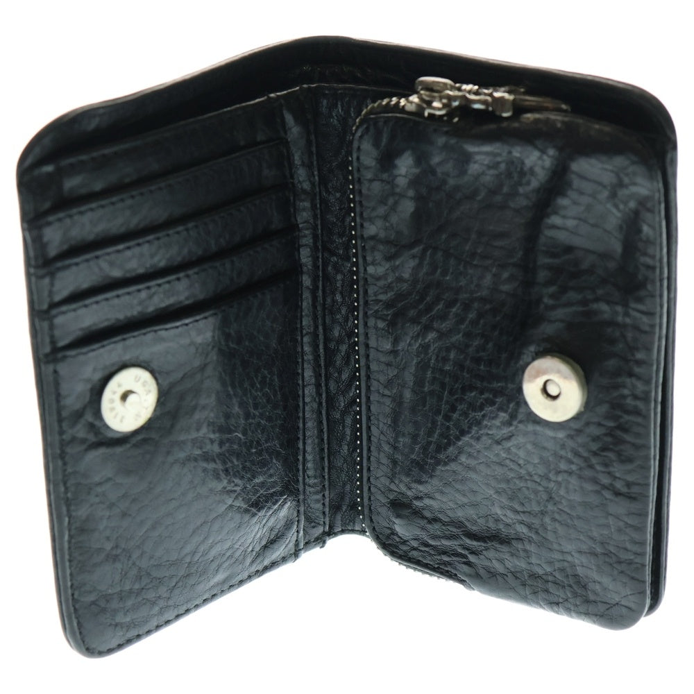 CHROME HEARTS(クロムハーツ) JOEY ジョーイ レザーウォレット 財布 ブラック BCA365
