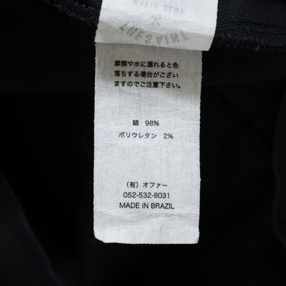 NO BRAND(ノーブランド) THE SAINT MAFIA CLUB バックプリント デニムジャケット