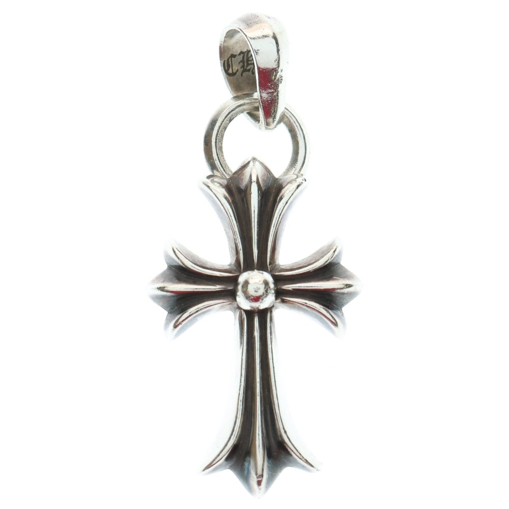 CHROME HEARTS(クロムハーツ) CH CRS SML W/BALE Wベイル スモールCHクロス ペンダントトップ シルバー BCA218