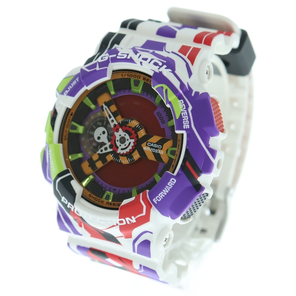 CASIO G-SHOCK(カシオ ジーショック) 110 SERIES ANALOG-DIGITA アナログデジタル 腕時計 マルチカラー GA-110EVA30-7AJR