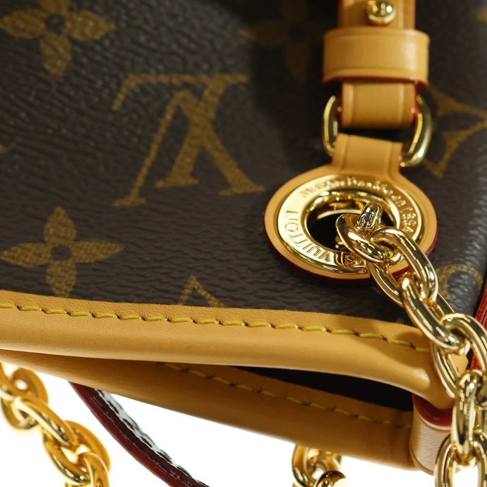 LOUIS VUITTON(ルイヴィトン) キャリーオールBB M13014 モノグラム ショルダーバッグ ゴールド金具 ブラウン