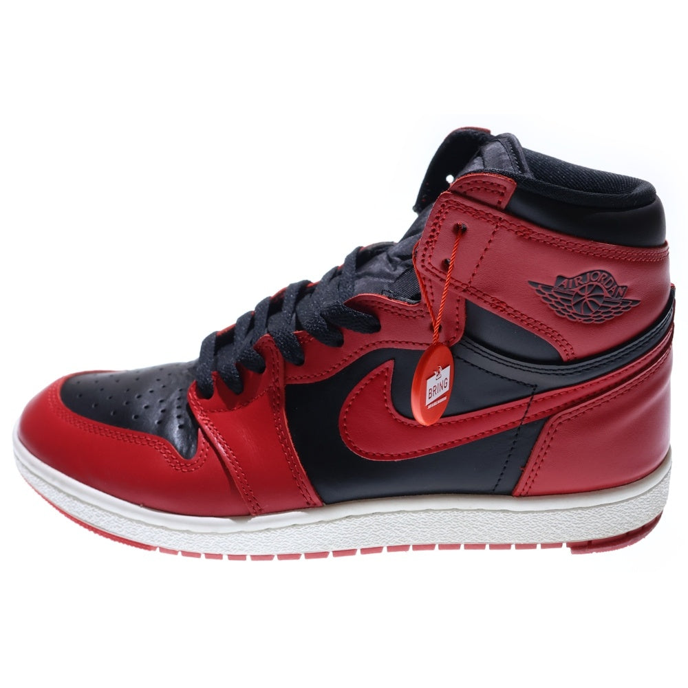 NIKE(ナイキ) Air Jordan 1 High '85 Varsity Red BQ4422-600 エアジョーダン 1 ハイ '85 バーシティレッド ハイカットスニーカー シューズ US10/28.0cm レッド