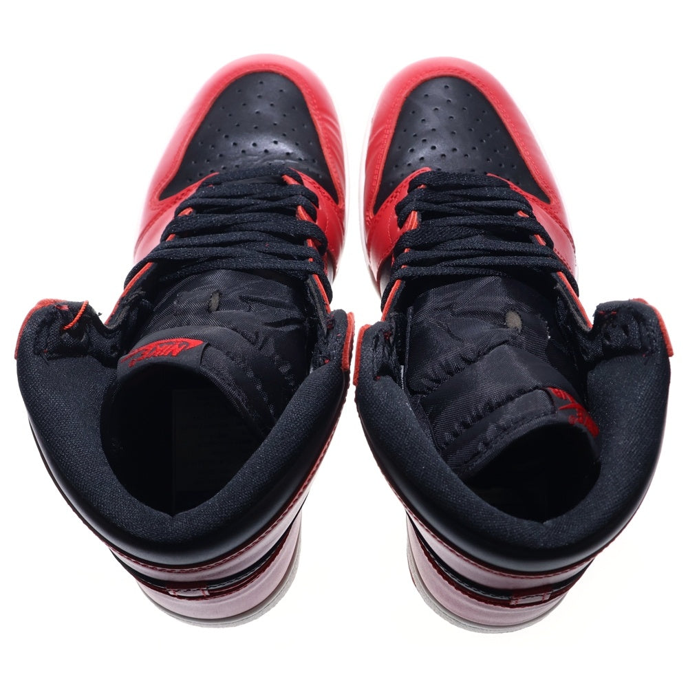 NIKE(ナイキ) Air Jordan 1 High '85 Varsity Red BQ4422-600 エアジョーダン 1 ハイ '85 バーシティレッド ハイカットスニーカー シューズ US10/28.0cm レッド