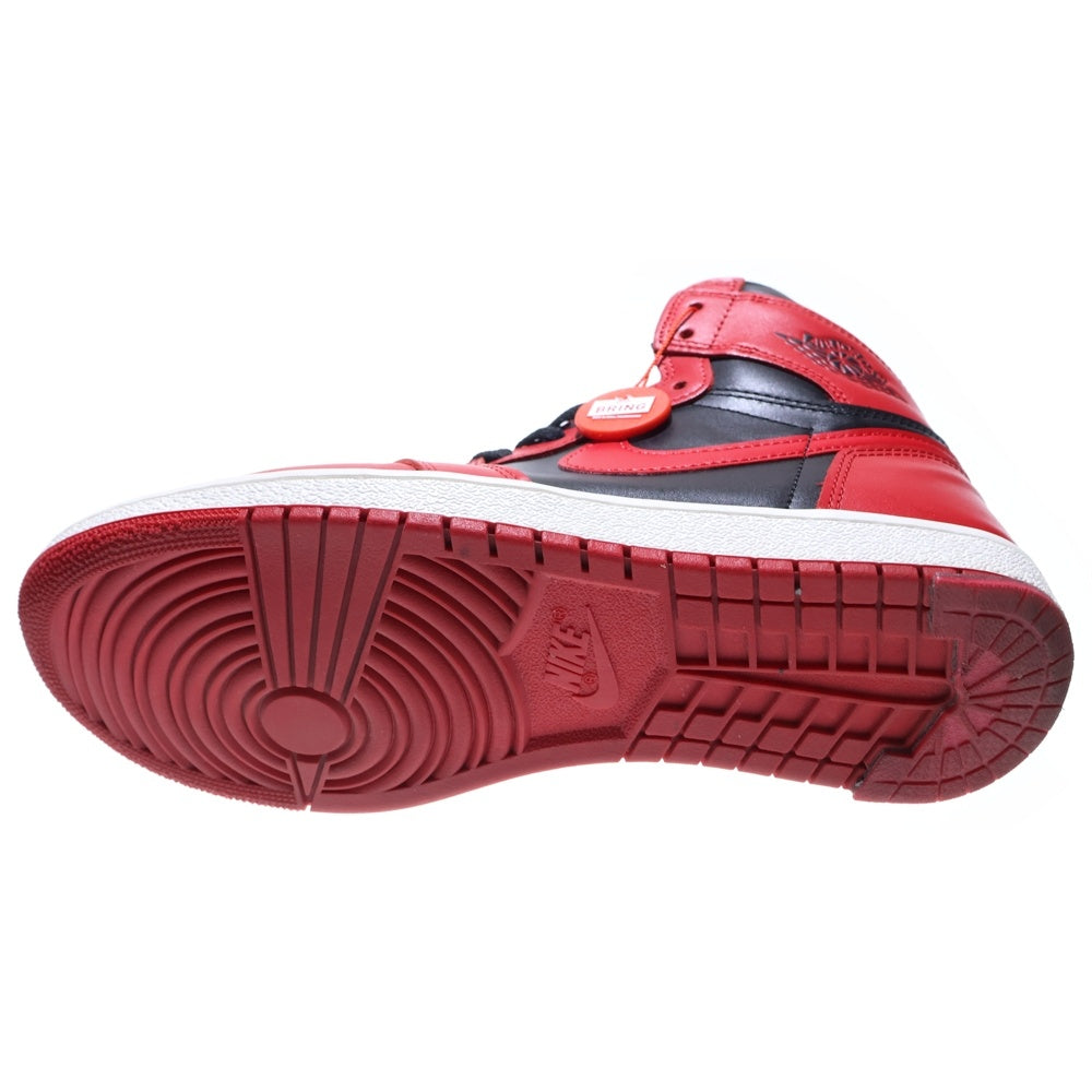 NIKE(ナイキ) Air Jordan 1 High '85 Varsity Red BQ4422-600 エアジョーダン 1 ハイ '85 バーシティレッド ハイカットスニーカー シューズ US10/28.0cm レッド