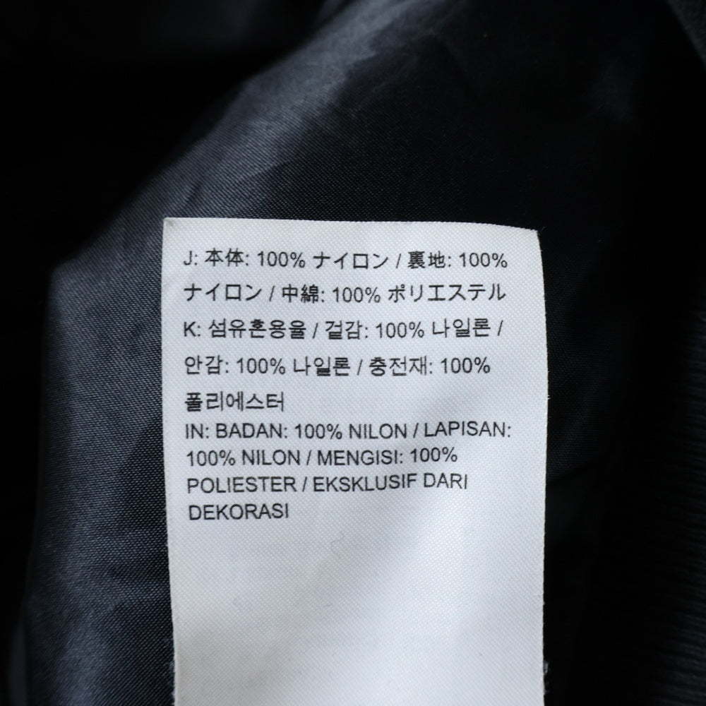 SUPREME(シュプリーム) 18SS ×NIKE ×NBA TEAMS WARM UP JACKET ナイキ エヌビーエー チーム ウォームアップジャケット スタジャン ブルゾン ブラック AO3631-010