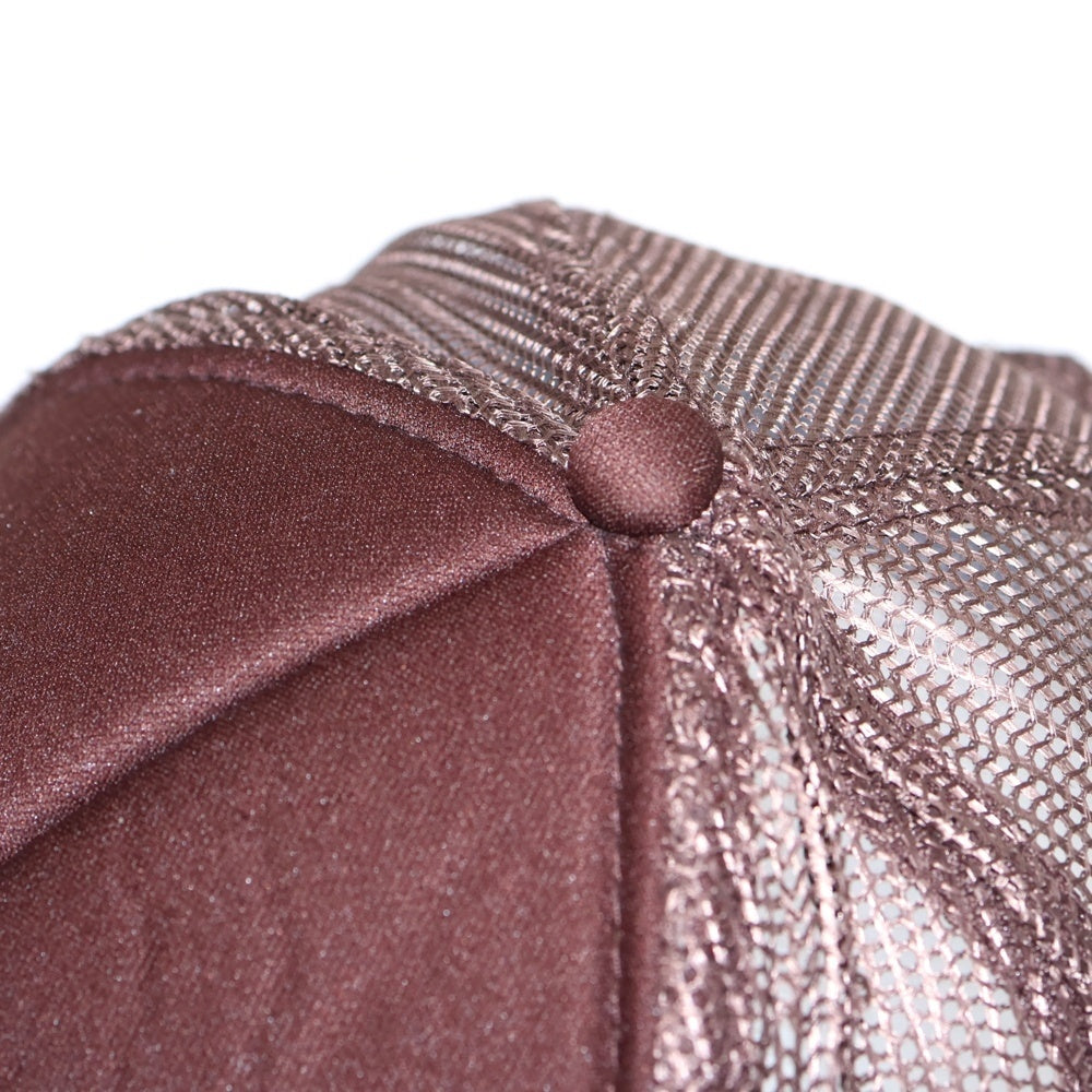 KAPITAL(キャピタル) KO-WORKERS who's the kneekid メッシュ トラック キャップ ブラウン