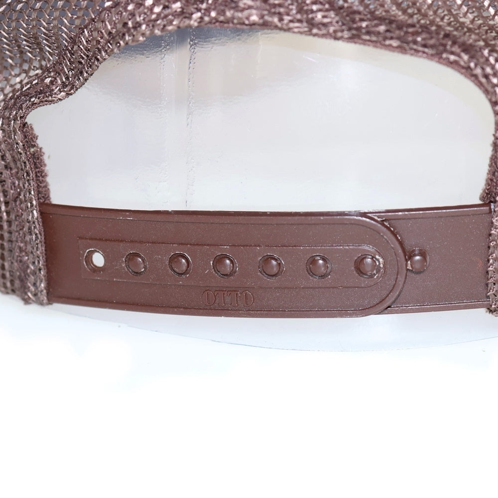 KAPITAL(キャピタル) KO-WORKERS who's the kneekid メッシュ トラック キャップ ブラウン