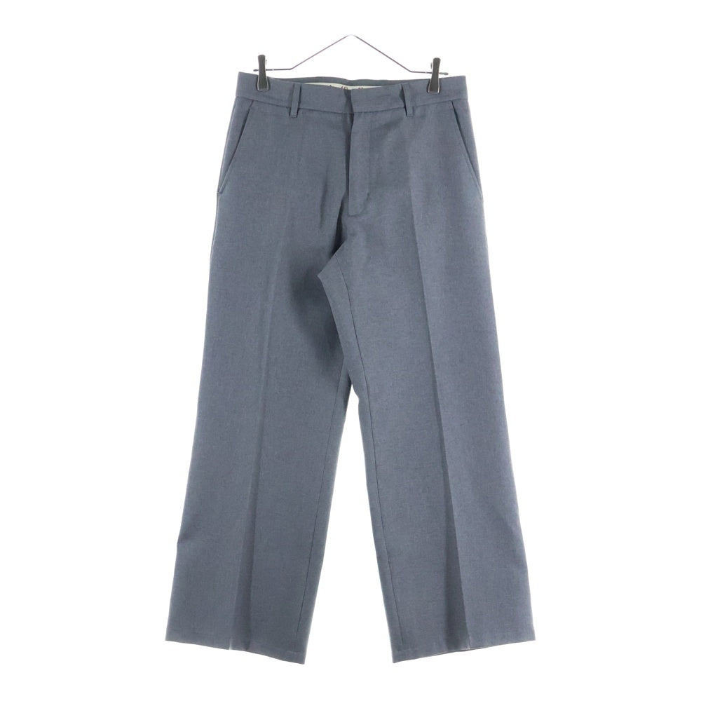 STOCKHOLM SURFBOARD CLUB(ストックホルムサーフボードクラブ) センタープレス ワイドスラックスパンツ グレー