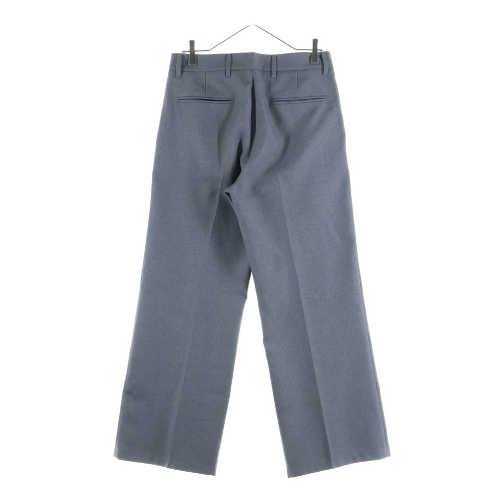 STOCKHOLM SURFBOARD CLUB(ストックホルムサーフボードクラブ) センタープレス ワイドスラックスパンツ グレー