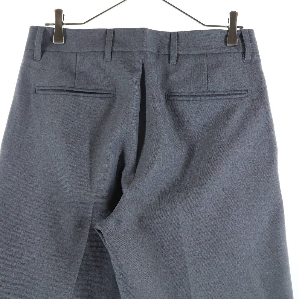 STOCKHOLM SURFBOARD CLUB(ストックホルムサーフボードクラブ) センタープレス ワイドスラックスパンツ グレー