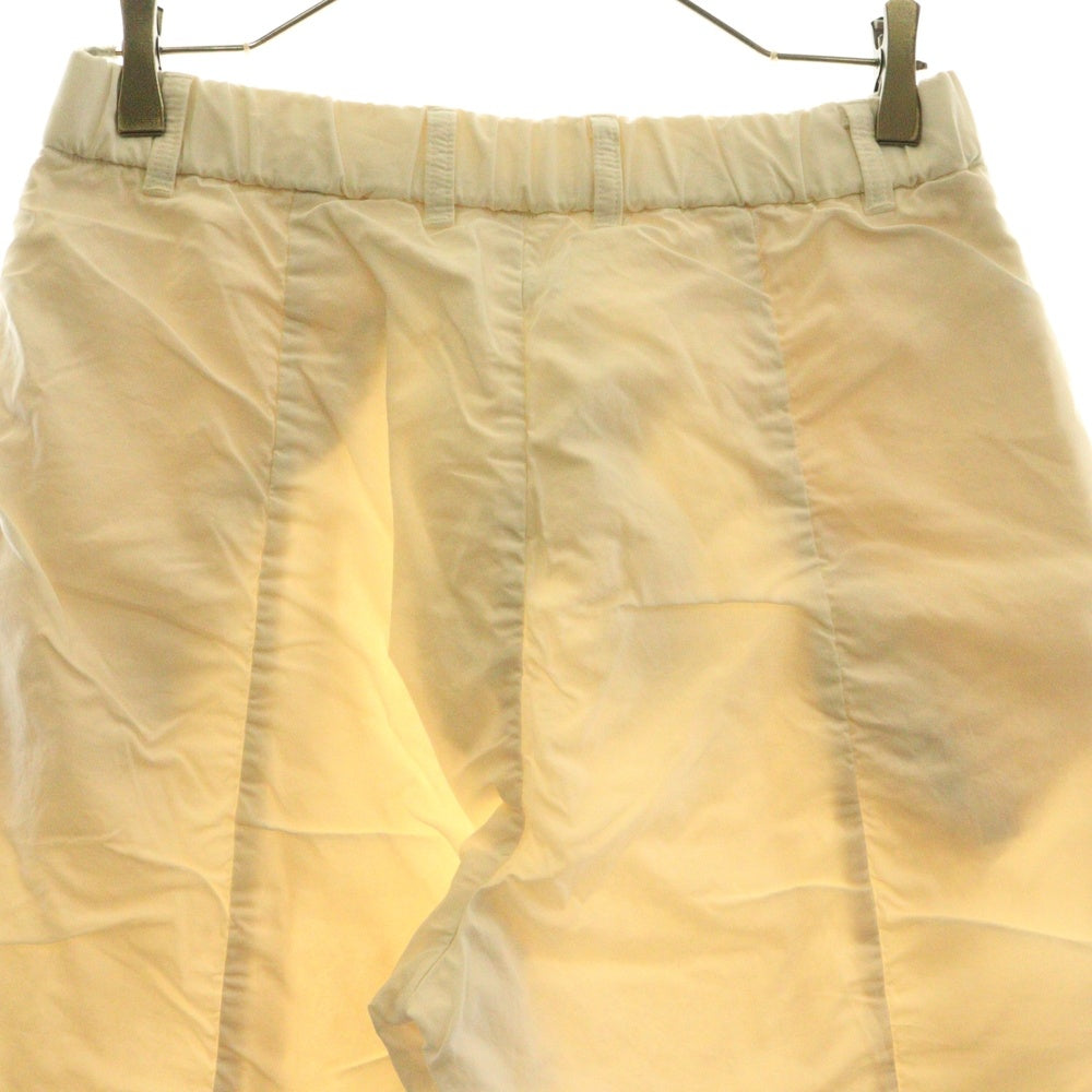 issuethings(イシューシングス) コットン カットオフ イージーパンツ ホワイト