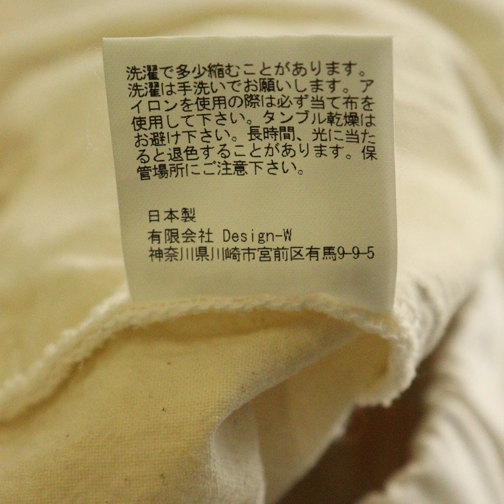 issuethings(イシューシングス) コットン カットオフ イージーパンツ ホワイト