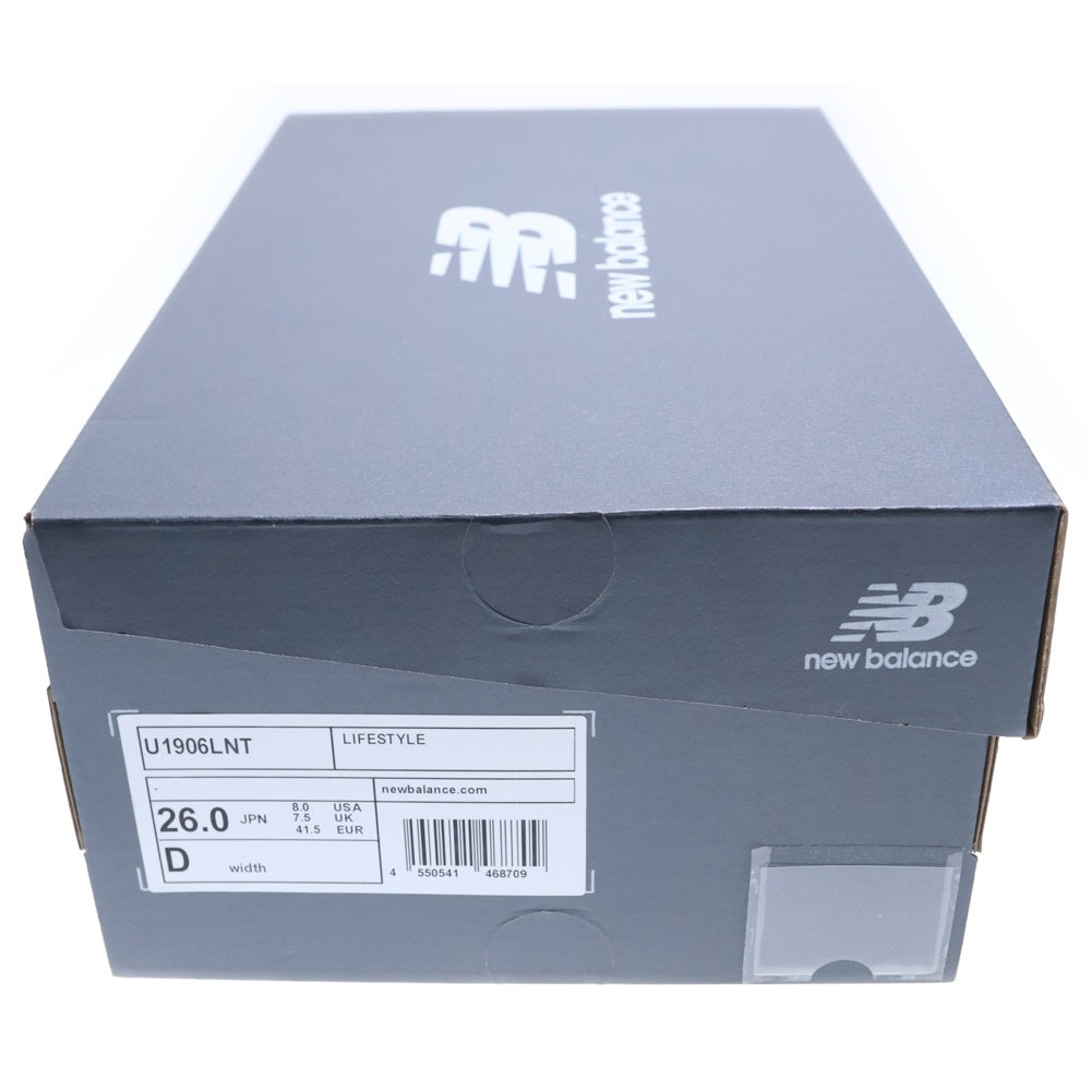 New Balance(ニューバランス) U1906LNT BLACK SUEDE ブラックスウェード ローカットスニーカー ローファー ブラック US8/26cm