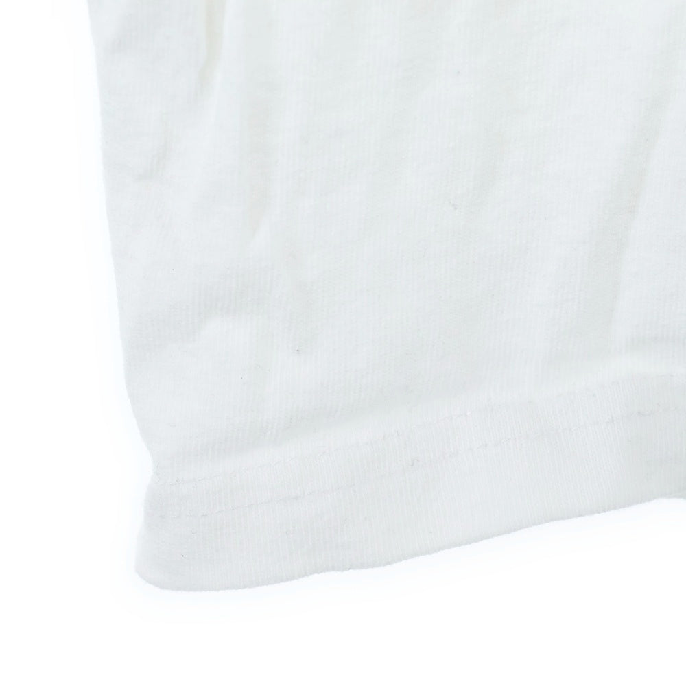 UNDERCOVER(アンダーカバー) WE MAKE NOISE NOT CLOTHES プリント ロングスリーブ 長袖Tシャツ ホワイト