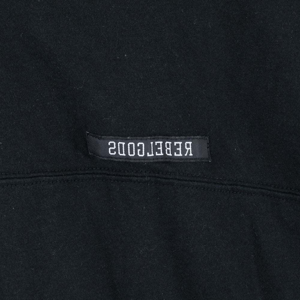 UNDERCOVER(アンダーカバー) 24SS tee custom tee ドッキングTシャツ ブラック UC1D4801