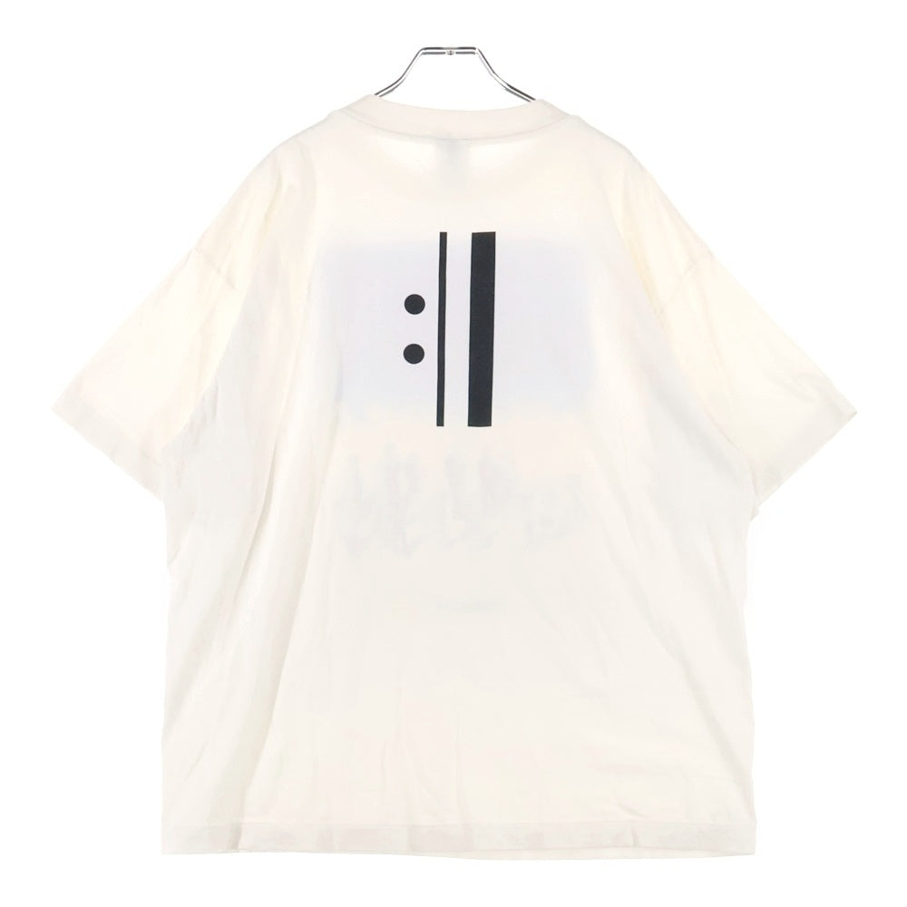 SAINT MICHAEL(セントマイケル) 25SS×GEEKS RULE EV SS TEE エヴァプリントTシャツ ホワイト SM-HR8-0000-C12