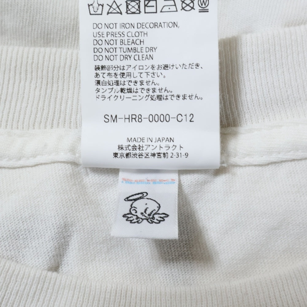 SAINT MICHAEL(セントマイケル) 25SS×GEEKS RULE EV SS TEE エヴァプリントTシャツ ホワイト SM-HR8-0000-C12