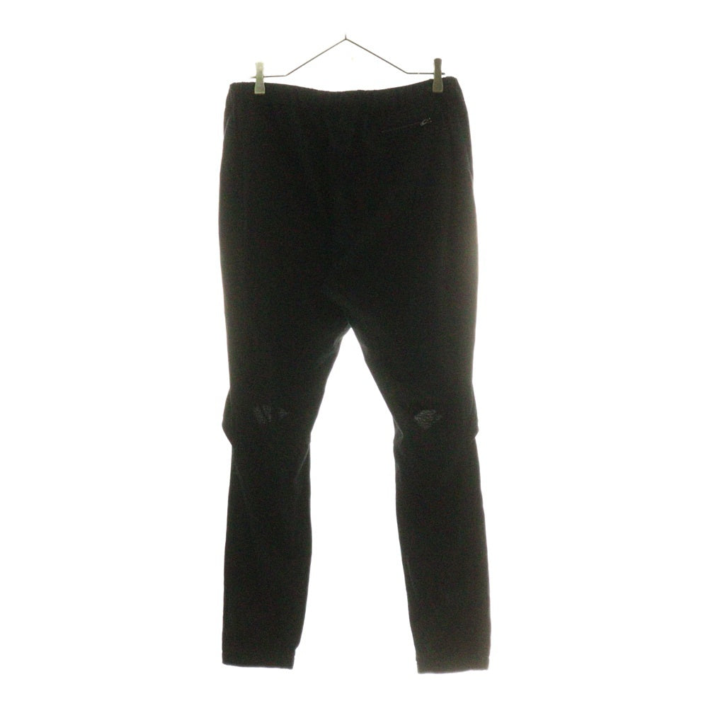 UNDERCOVER(アンダーカバー) 24SS オープンニー TEEスパッツ パンツ ブラック UC1D4515