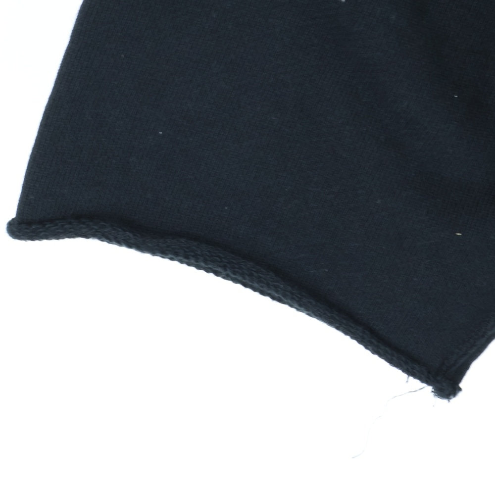 UNDERCOVER(アンダーカバー) ×Champion チャンピオン オーバーサイズ 7分袖 リバースウィーブ スウェットトレーナー ブラック C8-B010