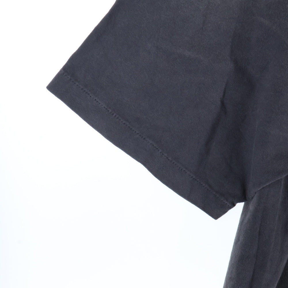 SAINT MICHAEL(セントマイケル) 25SS×The Dark Knight JOKER ヴィンテージ加工 ジョーカープリント半袖Tシャツ カットソー ブラック SM-HR8-0000-C53