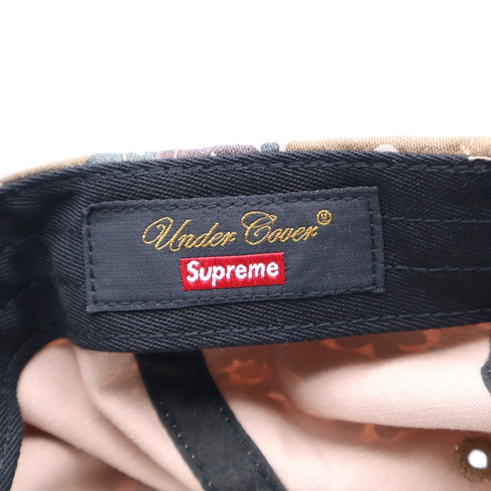 SUPREME(シュプリーム) 23SS×UNDERCOVER Studded 6-Panel アンダーカバー スタッズ 6パネル キャップ カーキ