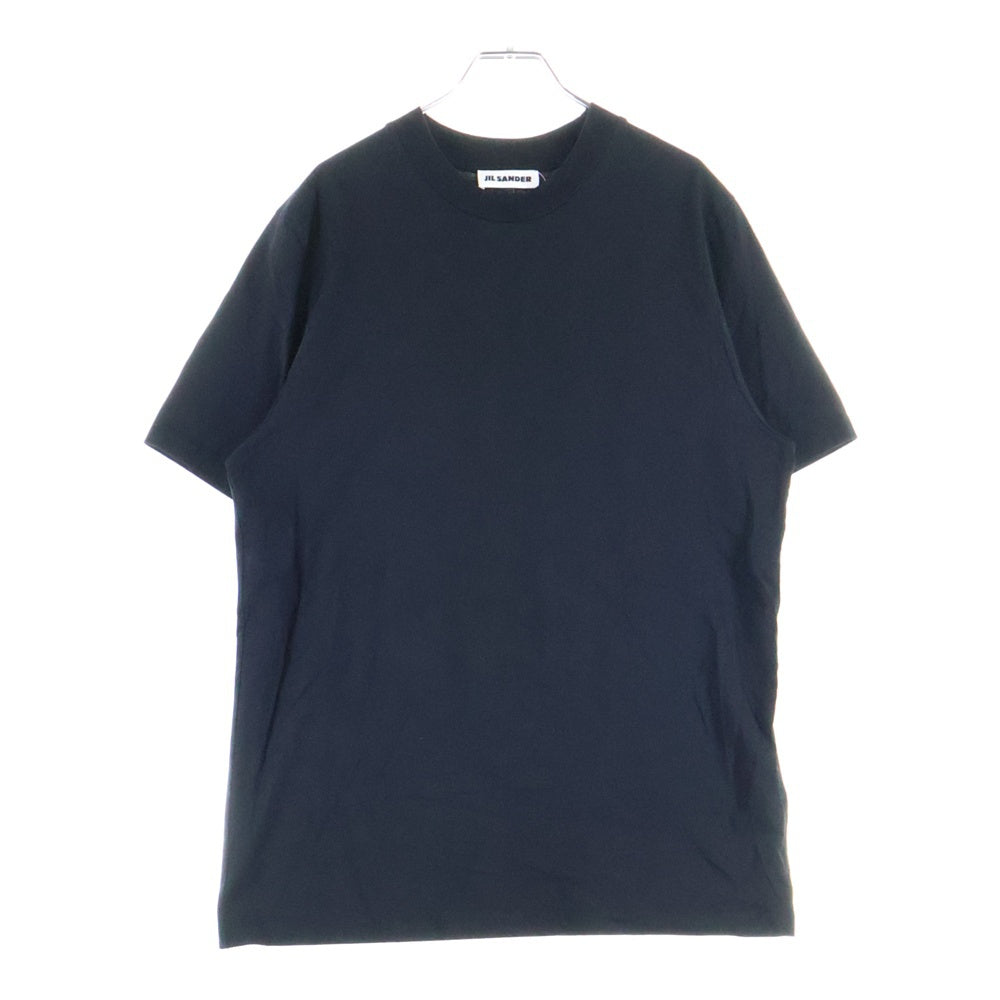 JIL SANDER(ジルサンダー) コットン クルーネック半袖Tシャツカットソー J21GC0004 ブラック