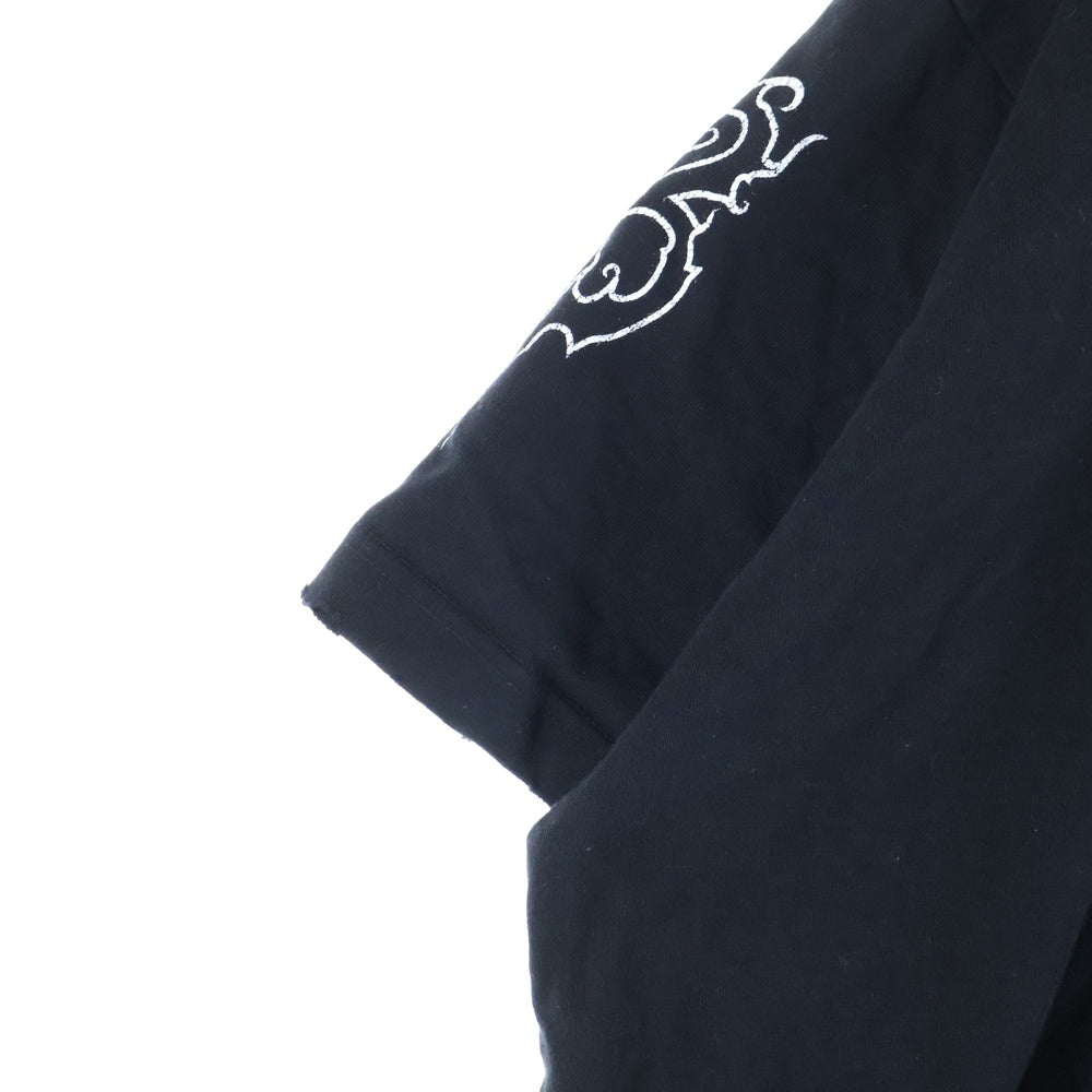 BALENCIAGA(バレンシアガ) 24SS ダークウェブオーバーサイズ半袖Tシャツ ブラック 739028 TPVN5