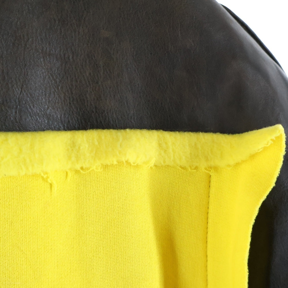 BALENCIAGA(バレンシアガ) 18AW パーソナライズドペインテッドバイカーレザージャケット ブラック 507786 TYH15