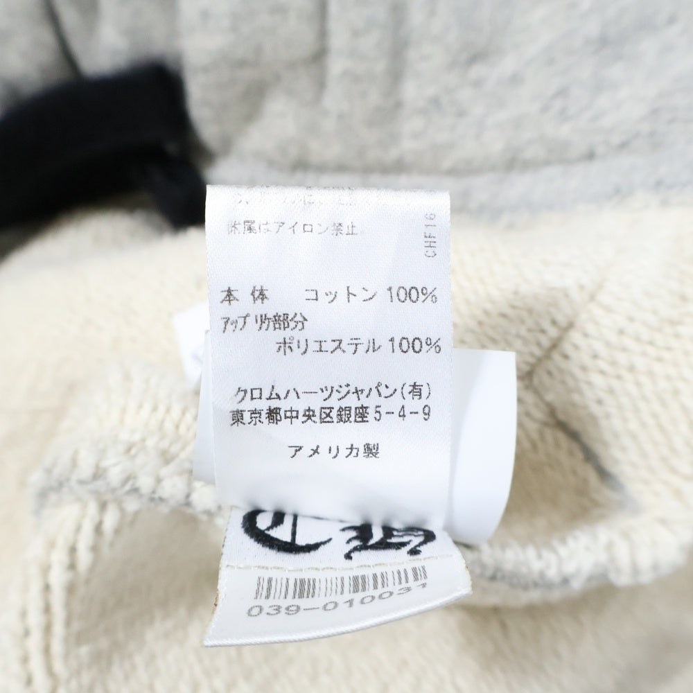 CHROME HEARTS(クロムハーツ) 25SS Y NOT CH Applique Embroidery スウェットハーフパンツ ショートパンツ グレー