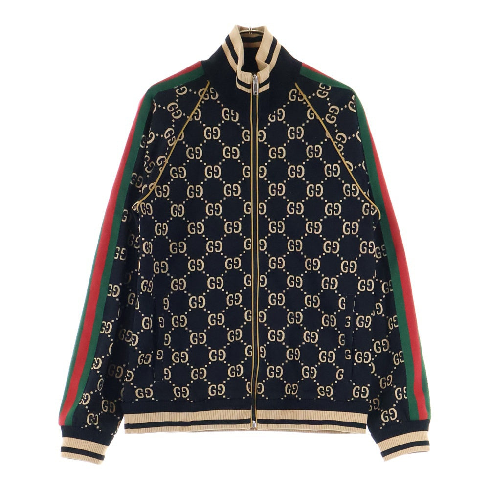 GUCCI(グッチ) 22AW GGシェリー ジップブルゾン ジャケット マルチ 695955 XJEEI