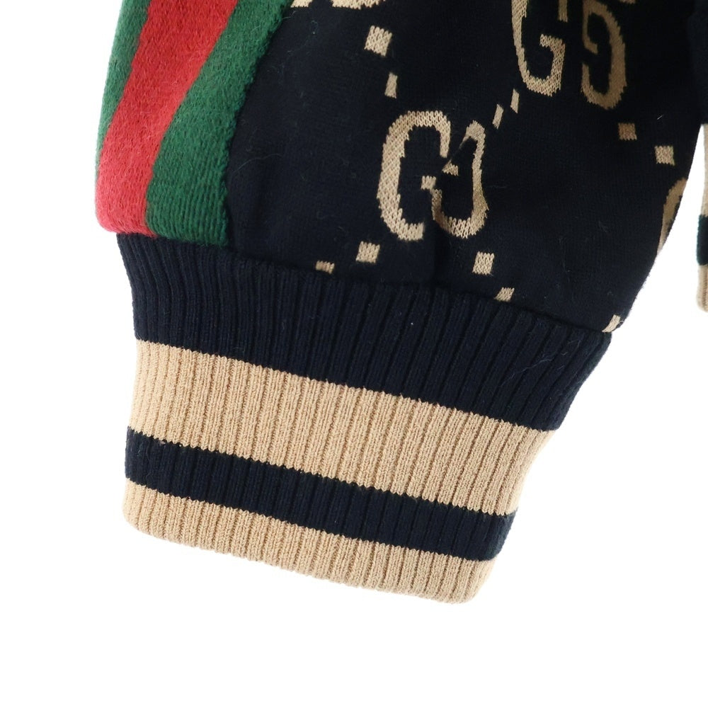 GUCCI(グッチ) 22AW GGシェリー ジップブルゾン ジャケット マルチ 695955 XJEEI