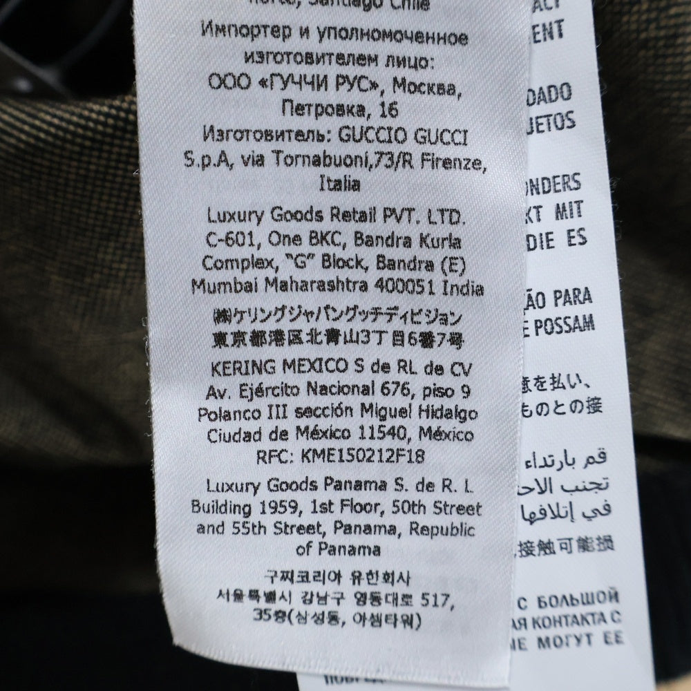 GUCCI(グッチ) 22AW GGシェリー ジップブルゾン ジャケット マルチ 695955 XJEEI