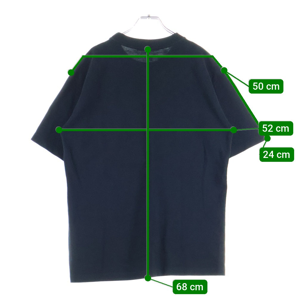 LOUIS VUITTON(ルイヴィトン) 22AW ハーフダミエポケット半袖Tシャツ ブラック RM222Q VHI HJY40W