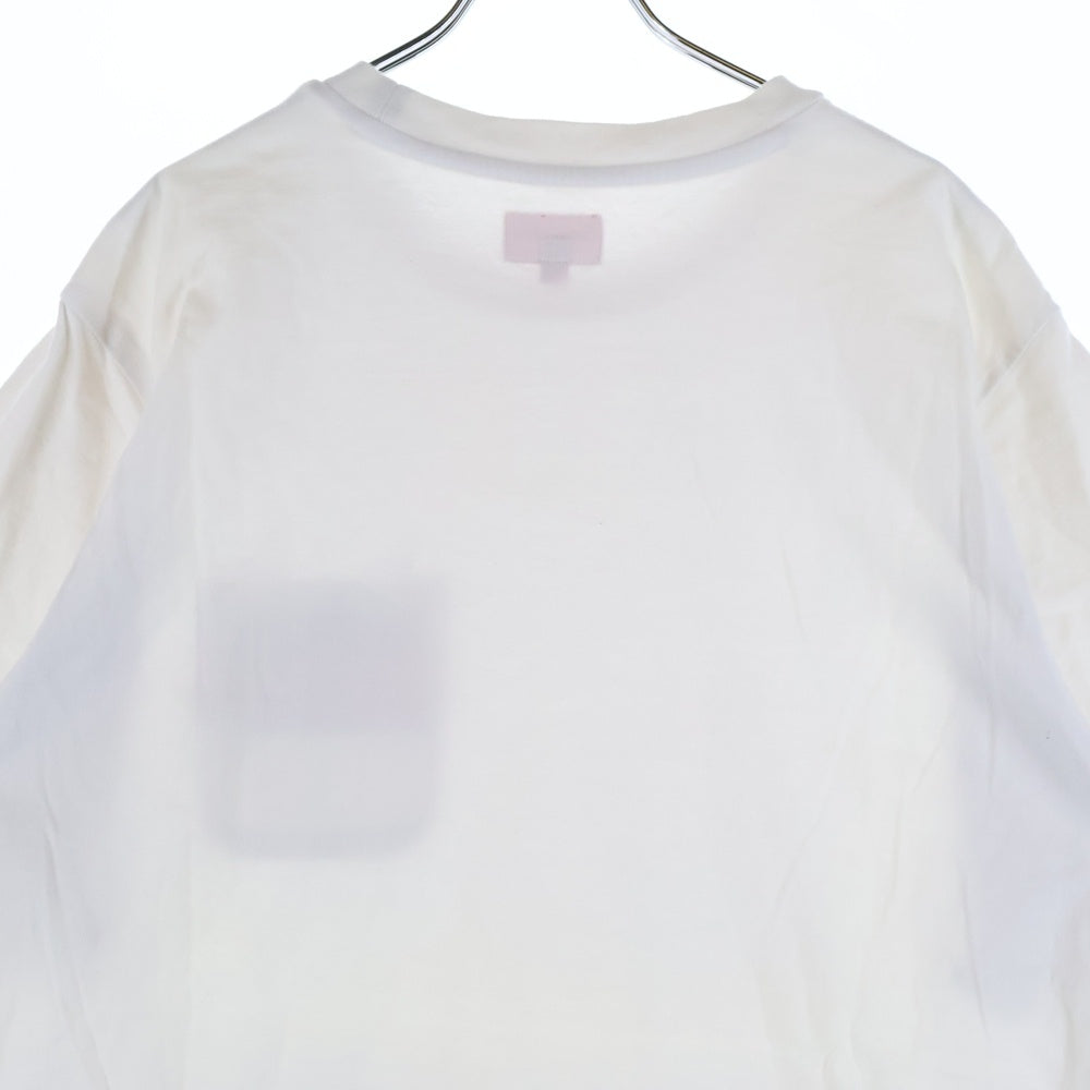 SUPREME(シュプリーム) 19SS Mesh Stripe Pocket メッシュ ストライプ ボックスロゴ ポケット クルーネック 半袖Tシャツ ホワイト