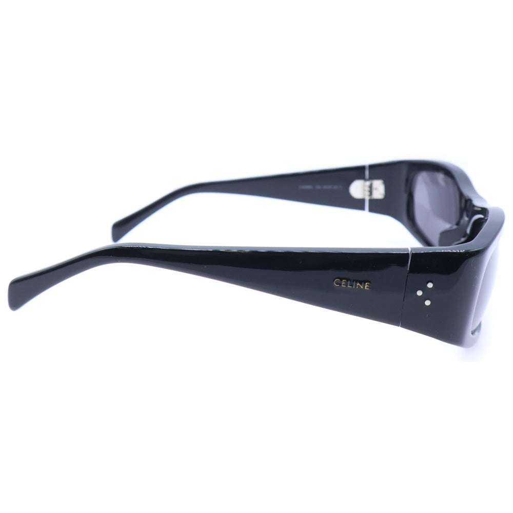 CELINE(セリーヌ) ロゴ セルフレーム アイウェア サングラス メガネ ブラック CL40085I