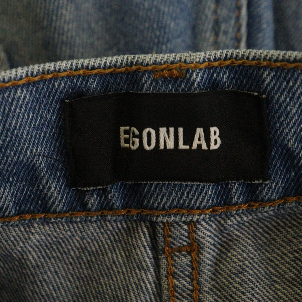 Egon Lab.(エゴンラボ) 24AW SAMY WIDE LEG DENIM サミーワイドレッグ デニム インディゴ AW24 DN 001 C