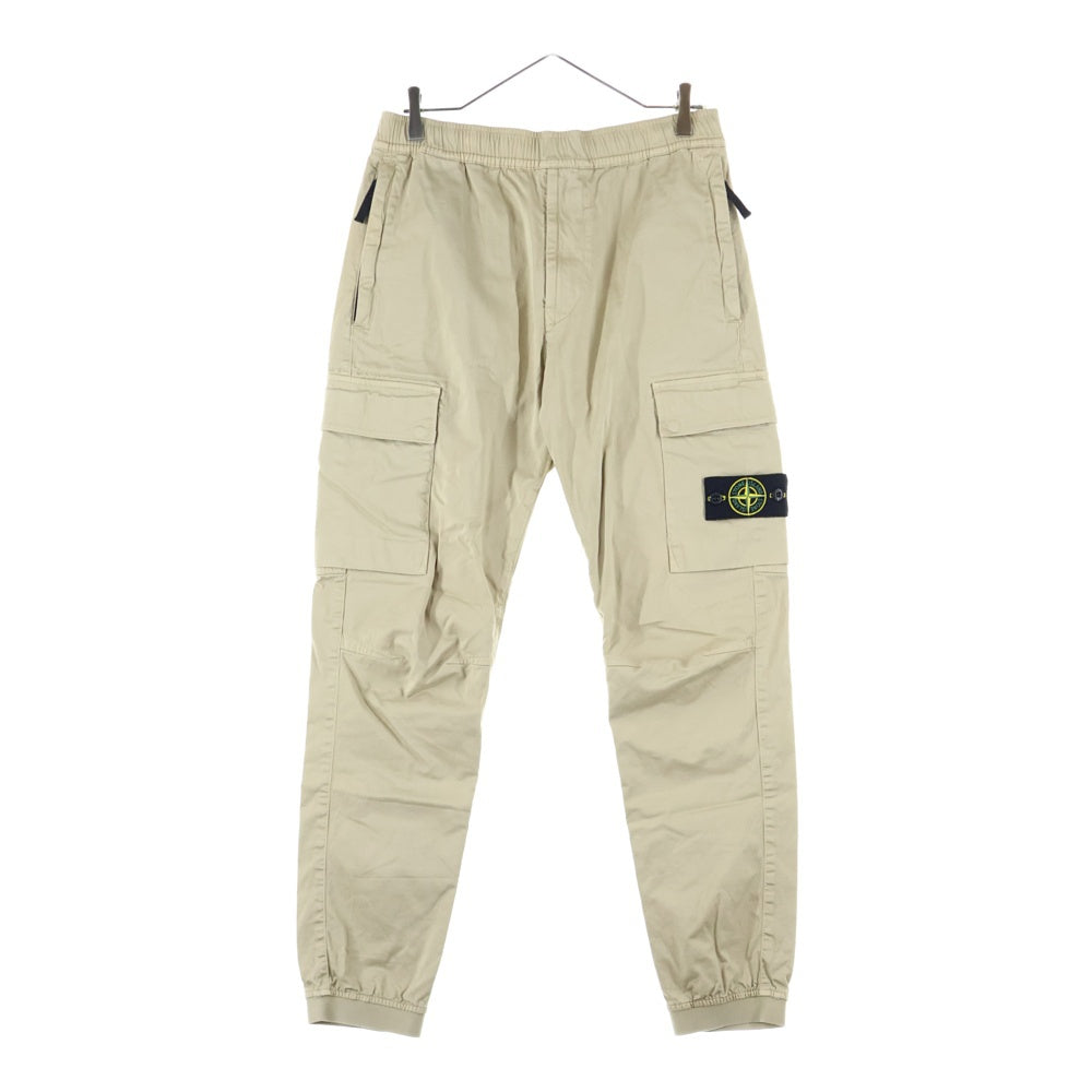STONE ISLAND(ストーンアイランド) 22AW Cargo Pants ロゴワッペン カーゴパンツ ベージュ 771531314