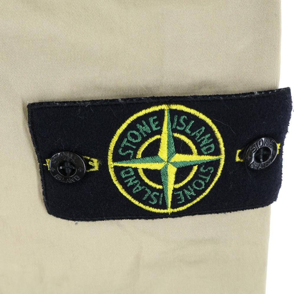 STONE ISLAND(ストーンアイランド) 22AW Cargo Pants ロゴワッペン カーゴパンツ ベージュ 771531314