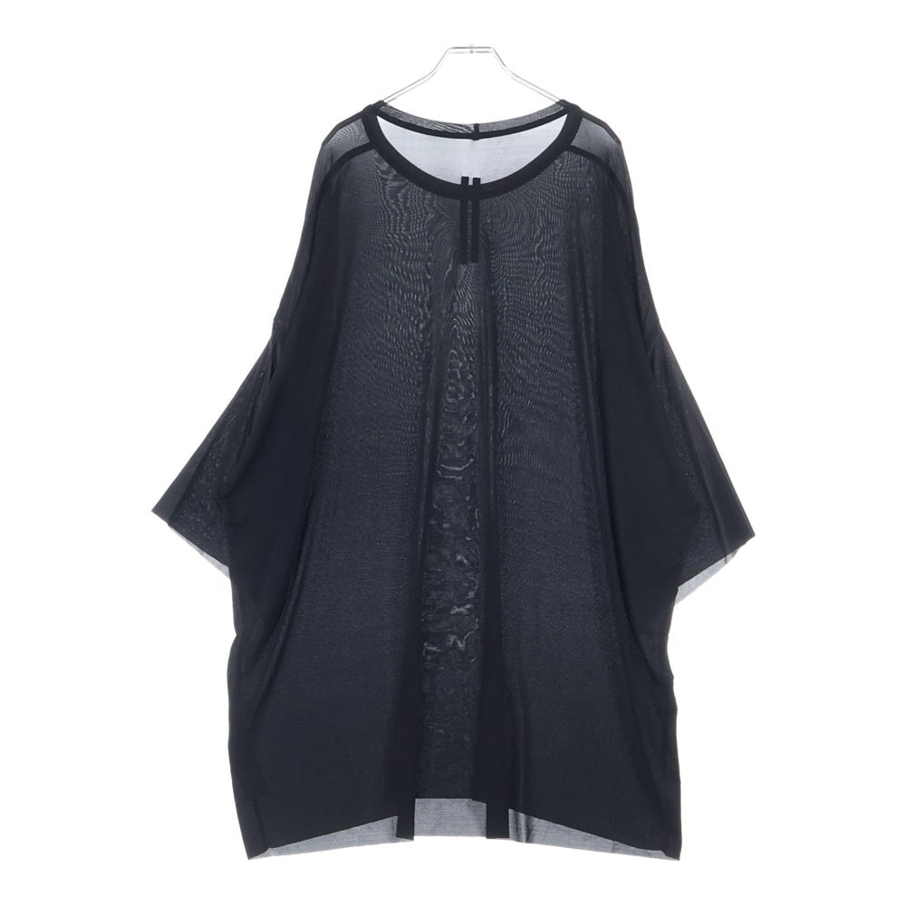 Rick Owens(リックオウエンス) 24SS LIDO TOMMY T オーバーサイズ半袖Tシャツ ブラック